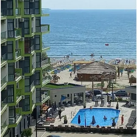 Golden Sands Premium Piscina Interioara Incalzita Langa Plaja Apartamento